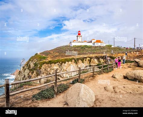 Cabo da Roca, the westernmost point of Europe.